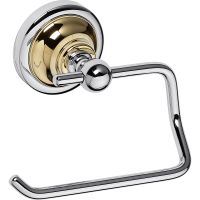 Держатель туалетной бумаги Bemeta Retro Gold and Сhrom 144212028 Золото Хром — фото 1, Держатели туалетной бумаги