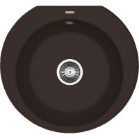 Кухонная мойка Florentina Эльба-555 20.145.C0555.303 Мокко — фото 1, Кухонные мойки