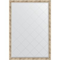 Зеркало Evoform Exclusive-G 183х128 с гравировкой в багетной раме - Прованс с плетением 70 мм арт-BY 4478 — фото 1, Зеркала в ванную комнату