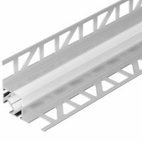 Профиль алюминиевый Arlight 023868 встраиваемый для контурной подсветки Серебристый — фото 1, Профили для светодиодных лент