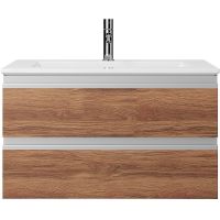 Тумба под раковину Creto Alba 80 11-1113CH подвесная Charleston — фото 1, Тумбы под раковину