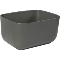 Раковина-чаша SantiLine 47 SL-1112MG Серая матовая — фото 1, Раковины накладные