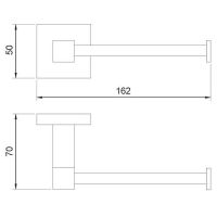 Товар: Держатель туалетной бумаги Nofer Barcelona 16900.N Черный - фото 2 Держатель туалетной бумаги Nofer Barcelona 16900.N Черный — фото 2, Держатели туалетной бумаги