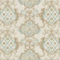 Товар: Обои Decori-Decori Amore 82862 Винил на флизелине (1,06*10,05) Голубой/Бежевый, Вензель - фото 1 Обои Decori-Decori Amore 82862 Винил на флизелине (1,06*10,05) Голубой/Бежевый, Вензель — фото 1, Обои для стен