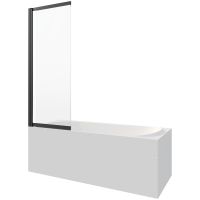 Товар: Шторка на ванну Berges River S Slider Black 98х145 065015 профиль Черный матовый стекло прозрачное - фото 2 Шторка на ванну Berges River S Slider Black 98х145 065015 профиль Черный матовый стекло прозрачное — фото 2, Неподвижные шторки для ванной