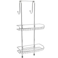 Полка корзина WasserKRAFT K-141122 Хром — фото 1, Полки для ванной и душа