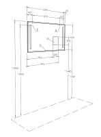 Зеркало Aquaton Отель 120 1A101402OT010 с подсветкой с функцией антипар — фото 5, Зеркала в ванную комнату