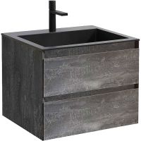 Тумба под раковину Vincea Luka 60 VMC-2L600GS подвесная G.Stone — фото 2, Тумбы под раковину