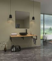 Товар: Консоль под раковину Orka Kestel 95 3001039 Дуб - фото 3 Консоль под раковину Orka Kestel 95 3001039 Дуб — фото 3, Мебель для ванной