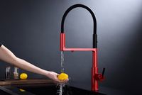 Смеситель для кухни Paulmark Tornado To213402-FI Пламя — фото 11, Смесители для кухни