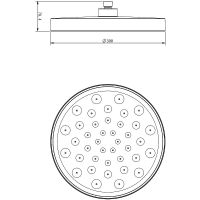 Душевая система Vincea Inspire VSFW-3I22MT2RGM с термостатом Вороненая сталь — фото 23, Душевое оборудование. Душевая программа