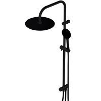 Душевая система Damixa Jupiter 977000300 Черная матовая — фото 2, Душевые стойки