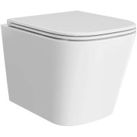 Унитаз Kerama Marazzi Cubo CU.wc.02 подвесной с сиденьем Микролифт — фото 1, Подвесные унитазы