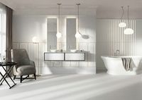 Керамический декор Ascot New England Bianco Boiserie Diana EG331BDD 33,3х100 см — фото 2, Керамическая плитка