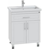 Тумба под раковину СанТа Дублин 70 223004 Белая — фото 1, Тумбы под раковину