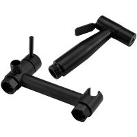 Товар: Гигиенический душ со смесителем Frap F7503-6 Черный матовый - фото 4 Гигиенический душ со смесителем Frap F7503-6 Черный матовый — фото 4, Душевое оборудование. Душевая программа