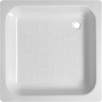 Стальной поддон для душа BLB Universal SG 80х80 CF8012001 Белый — фото 1, Стальные душевые поддоны