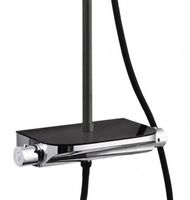 Товар: Душевая система beWash BV1TMSS6676 с термостатом Черная матовая - фото 2 Душевая система beWash BV1TMSS6676 с термостатом Черная матовая — фото 2, Душевое оборудование. Душевая программа