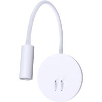 Настенный светильник Artelamp Electra A8231AP-1WH Белый — фото 1, Светильники