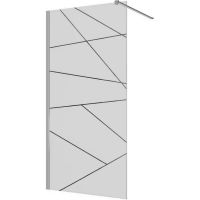 Товар: Душевая перегородка Ceruttispa Pick 90 PICK T90 9951 профиль Хром глянцевый стекло матовое - фото 2 Душевая перегородка Ceruttispa Pick 90 PICK T90 9951 профиль Хром глянцевый стекло матовое — фото 2, Душевые перегородки