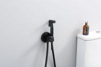 Гигиенический душ со смесителем Splenka S221.52.06 Черный матовый — фото 3, Гигиенические души