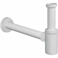 Сифон для раковины CeramaLux C-057MW(MWBC-036) Белый матовый — фото 1, Сифоны для раковины