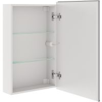 Товар: Зеркальный шкаф Corozo Толедо 50/С SD-00001391 с подсветкой Белый - фото 2 Зеркальный шкаф Corozo Толедо 50/С SD-00001391 с подсветкой Белый — фото 2, Мебель для ванной