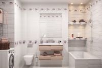 Керамическая плитка Axima Модена Низ рельеф настенная 25х50 см — фото 2, Керамическая плитка