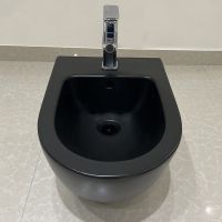 Биде CeramaLux 2197-1MB подвесное Черное матовое — фото 2, Биде