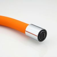 Смеситель для кухни Frap F4453-02 Оранжевый — фото 3, Смесители для кухни