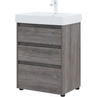 Товар: Тумба под раковину Aquanet Nova Lite 60 302470 Дуб рошелье - фото 2 Тумба под раковину Aquanet Nova Lite 60 302470 Дуб рошелье — фото 2, Тумбы под раковину