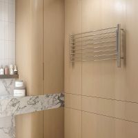 Электрический полотенцесушитель Terminus Горизонт П8 1000х600 4670078543271 с полкой Хром — фото 4, Электрические полотенцесушители