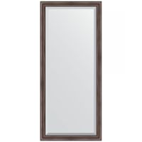 Зеркало Evoform Exclusive 161х71 BY 1204 с фацетом в багетной раме - Палисандр 62 мм — фото 1, Мебель для ванной