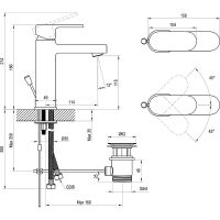 Смеситель для раковины Ravak Chrome CR 013.00CR Хром арт-X070190 — фото 4, Смесители для раковины