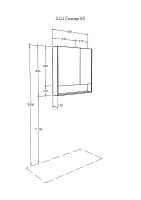 Зеркальный шкаф Aquaton Сканди 90 1A252302SDZ90 Белый Дуб рустикальный — фото 6, Зеркальные шкафы в ванную
