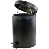 Товар: Ведро для мусора Veragio Gifortes 32143 Черное матовое - фото 2 Ведро для мусора Veragio Gifortes 32143 Черное матовое — фото 2, Мусорные ведра