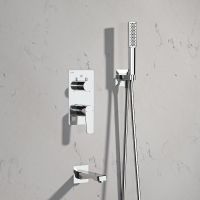 Душевая система Teska Ciera Pro Хром арт-AS3360 — фото 2, Встраиваемые душевые комплекты