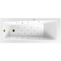 Акриловая ванна Excellent Ava 170x70 WAEX.AVA17.RELAX.BR с гидромассажем — фото 1, Ванны
