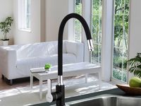 Товар: Смеситель для кухни Frap H42 F4042 Черный матовый Хром - фото 6 Смеситель для кухни Frap H42 F4042 Черный матовый Хром — фото 6, Смесители для кухни