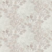 Обои Grandeco Time 2025 TI 2001 Винил на флизелине (1,06*10,05) Бежевый/Розовый, Листья — фото 1, Обои для стен