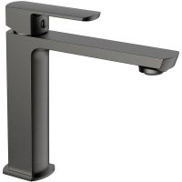 Смеситель для раковины Vincea Next VBF-1N1GM Вороненая сталь — фото 1, Смесители для раковины