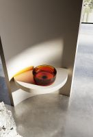 Раковина-чаша Abber Kristall 40 AT2804Opal Коричневая — фото 3, Раковины накладные