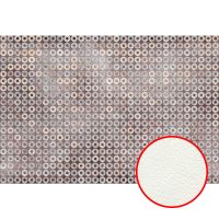 Фреска Ortograf Forma 32637 Фактура флок FLK Флизелин (4*2,7) Розовый/Голубой, Круги/Абстракция — фото 1, Фрески