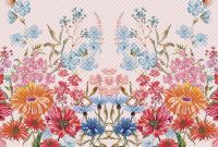 Товар: Фреска Ortograf Flower Dreams 31610 Фактура флок FLK Флизелин (4*2,7) Розовый/Голубой, Цветы/Геометрия - фото 2 Фреска Ortograf Flower Dreams 31610 Фактура флок FLK Флизелин (4*2,7) Розовый/Голубой, Цветы/Геометрия — фото 2, Фрески