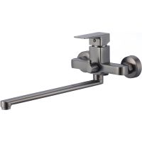 Смеситель для ванны Olive's Navarra 25221NRGM универсальный Оружейная сталь — фото 1, Смеситель для ванны