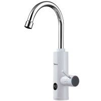 Водонагреватель проточный Midea Flow MTWH-3000 Белый Хром — фото 1, Водонагреватели