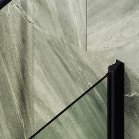 Товар: Шторка на ванну Maybah Glass MGV-600-6 800x1400 поворотная на монопетле Черный стекло прозрачное - фото 5 Шторка на ванну Maybah Glass MGV-600-6 800x1400 поворотная на монопетле Черный стекло прозрачное — фото 5, Неподвижные шторки для ванной