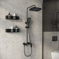 Товар: Душевая система Grossman Advans Черная матовая арт-500.K35.09.210 - фото 7 Душевая система Grossman Advans Черная матовая арт-500.K35.09.210 — фото 7, Душевые стойки