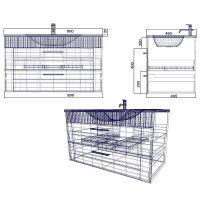 Тумба с раковиной SanVit Турин-2 90 kturin2090 подвесная Белая — фото 14, Мебель для ванной