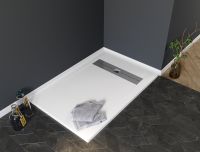 Душевой поддон из искусственного камня Aquanet Delight 120x80 255442 Белый — фото 4, Душевые поддоны из искусственного камня